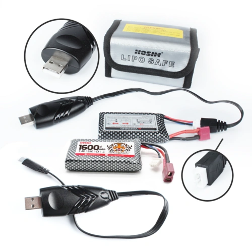 Hosim 9125/9126 Battery Duo Power Up Kit with Safe Storage